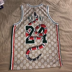 COPY - KOBE BRYANT GUCCI SNAKE JERSEY